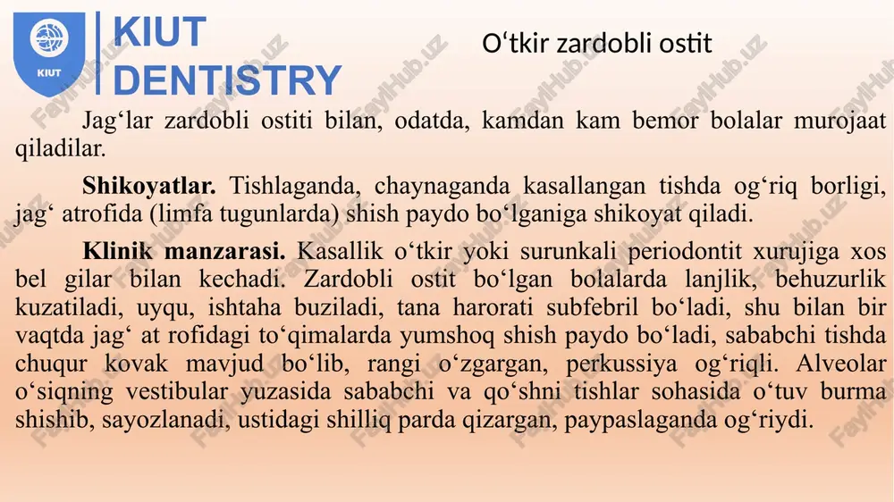 o‘tkir va surunk kaliperiostitlar - Page 5