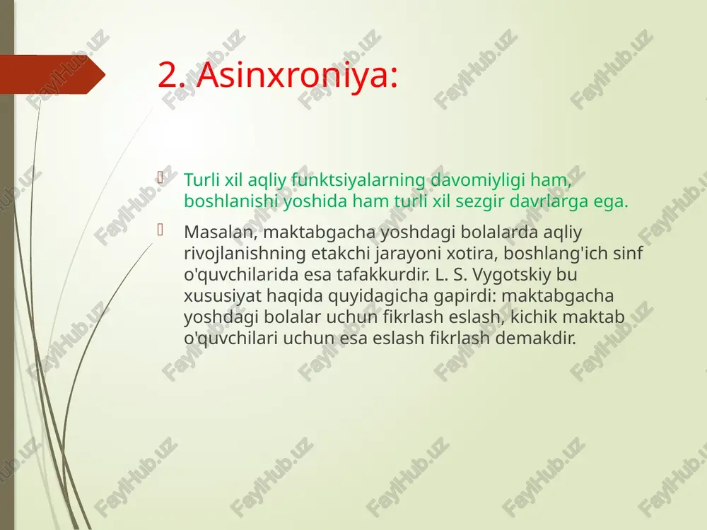 ontogenezda inson psixikasining rivojlanishi - Page 5