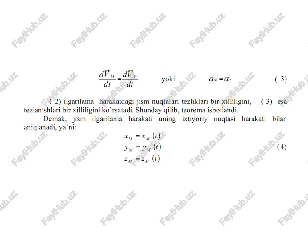 qattiq jismning eng sodda harakatlari - Page 5