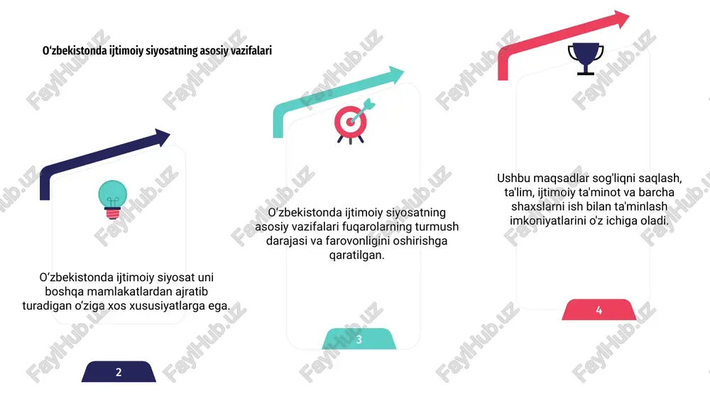 o'zbekistonda ijtimoiy siyosatning o'ziga xos xususiyatlari - Page 5