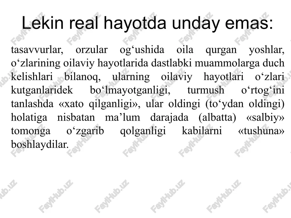 oilaviymojarolar va ularning sabablari - Page 5