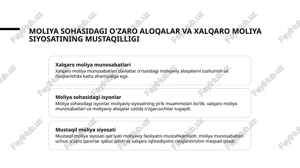 xalqaro moliya siyosati va uning ahamiyati - Page 5