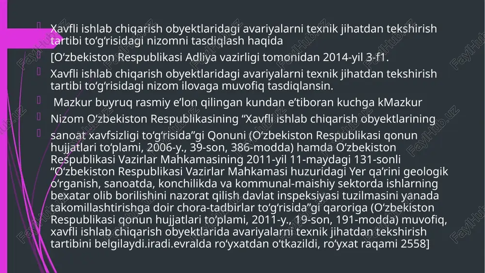 xavfli islab chiqarish obyektlaridagi avariya - Page 5