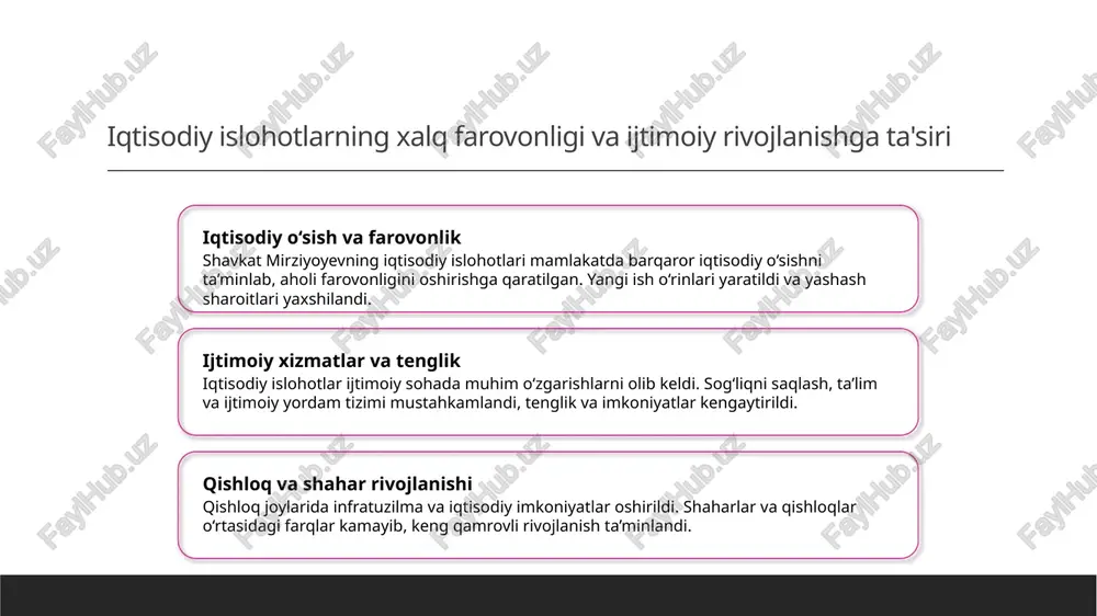 shavkat mirziyoyevning iqtisodiy islohotlari va rivojlanish strategiyalari - Page 5