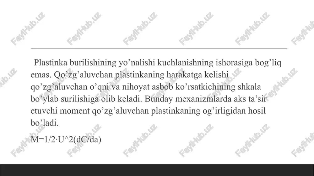 elektrostatik o‘lchash mexanizimi - Page 5