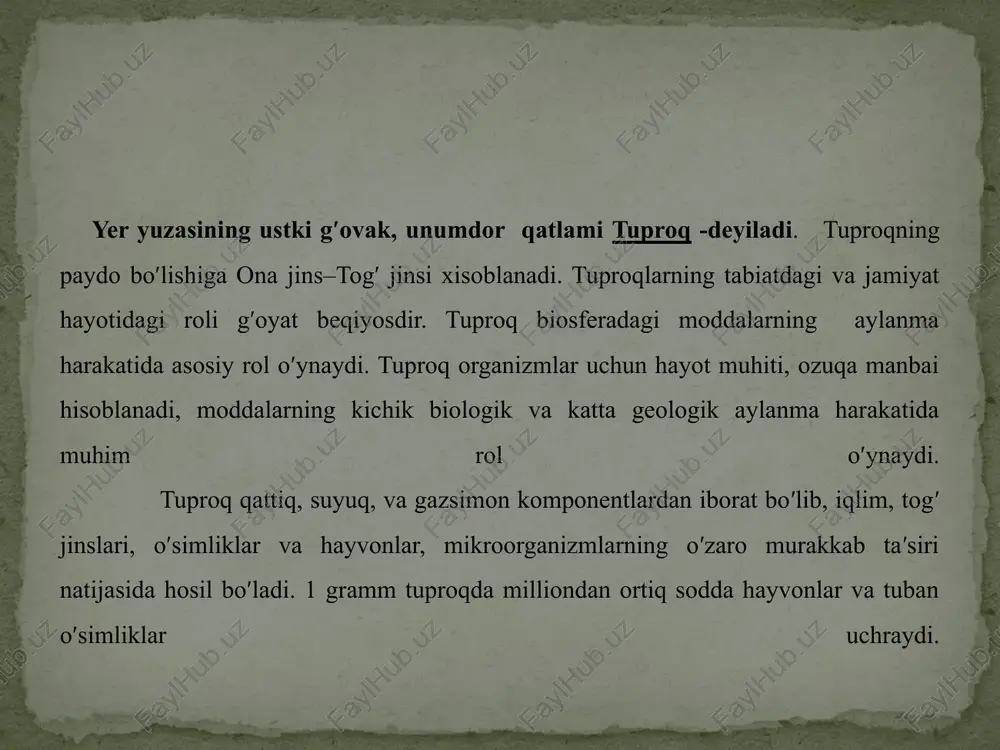 litosfera. tuproq degradatsiyasi - Page 5