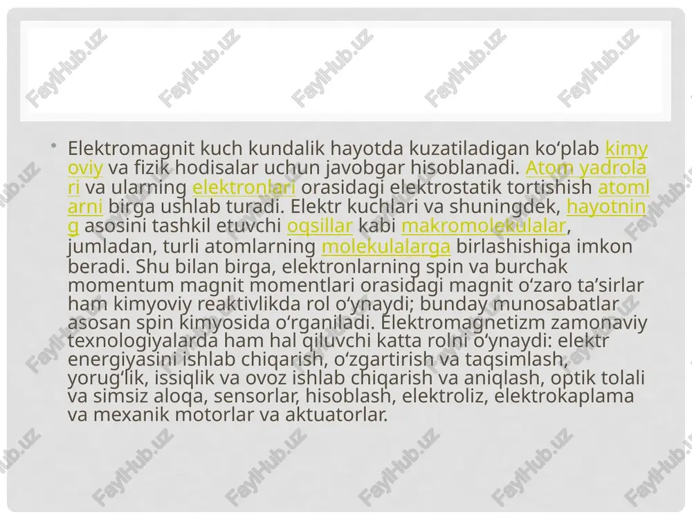 elektromagnitizm nazaryasida si tizimi birliklari. - Page 5