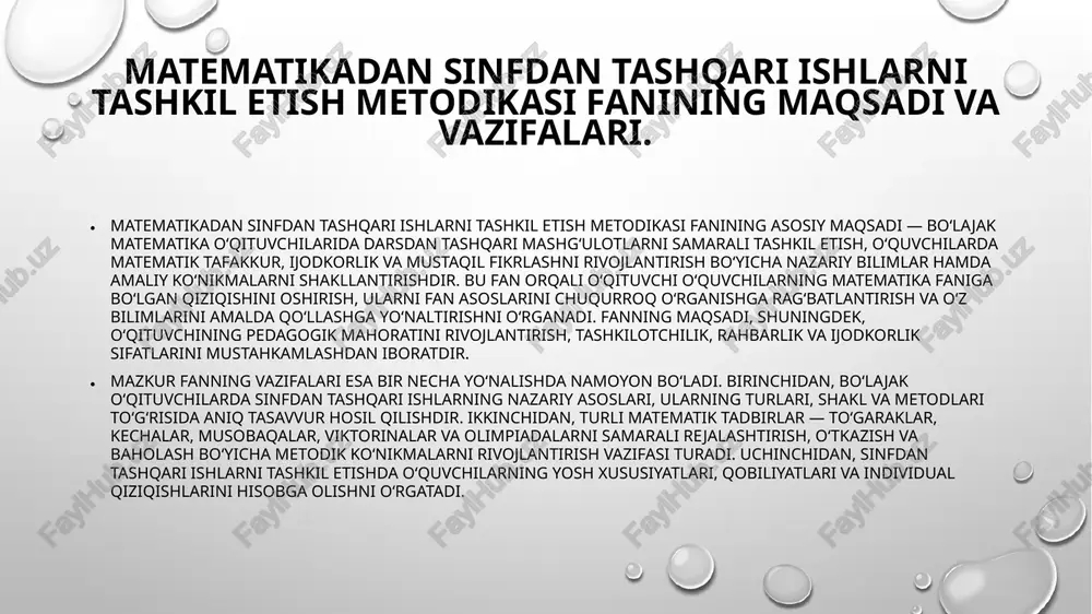 matematika dan sinfdan tashqari ishlar - Page 5