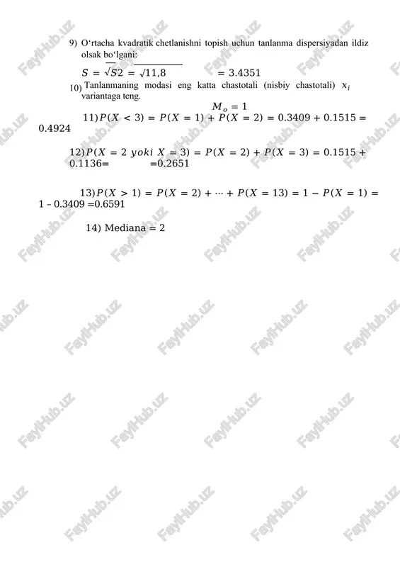 tanlanmani boshlang‘ich statistik tahlili - Page 5