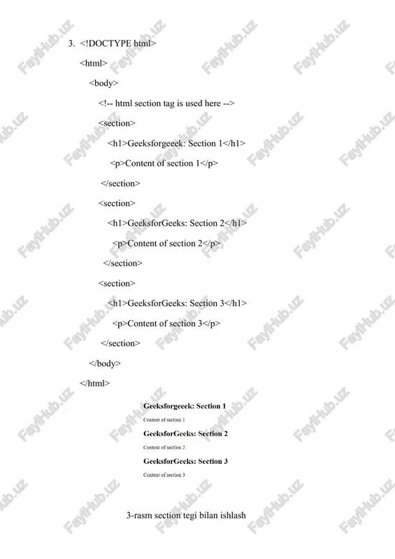 html5 da yangi teglar - Page 5