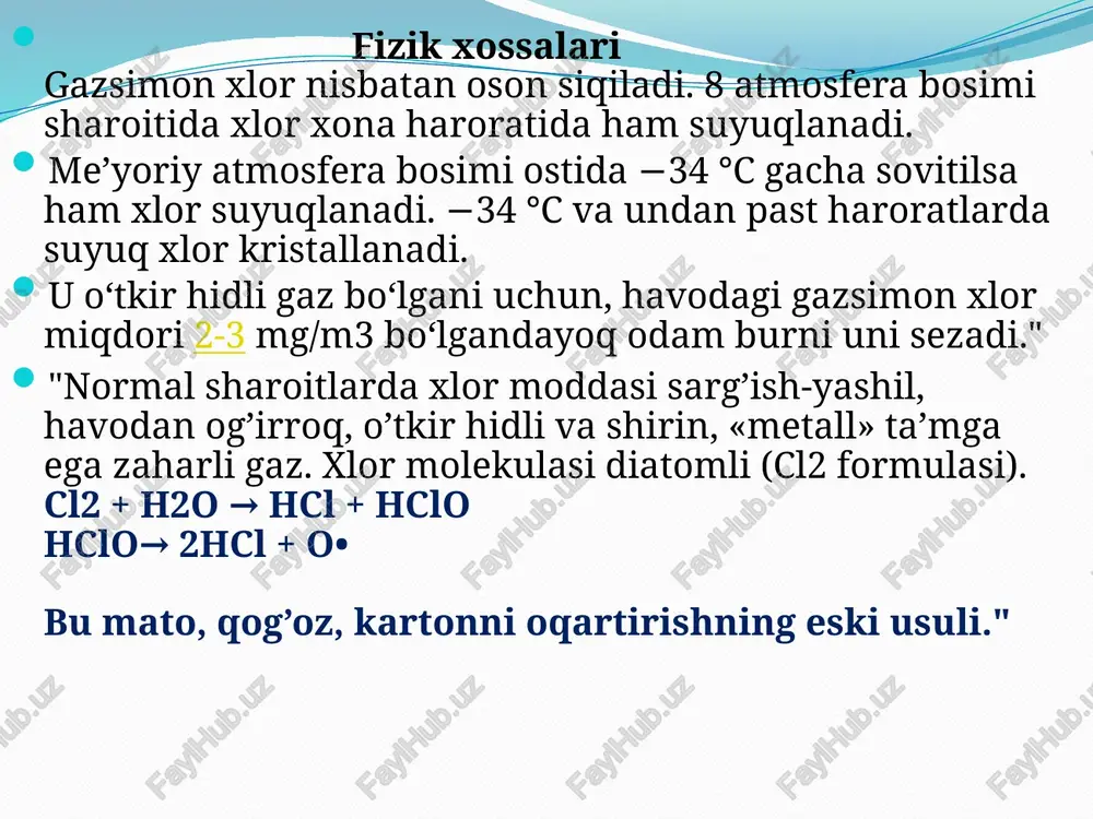 xlor olish texnologiyasi - Page 5