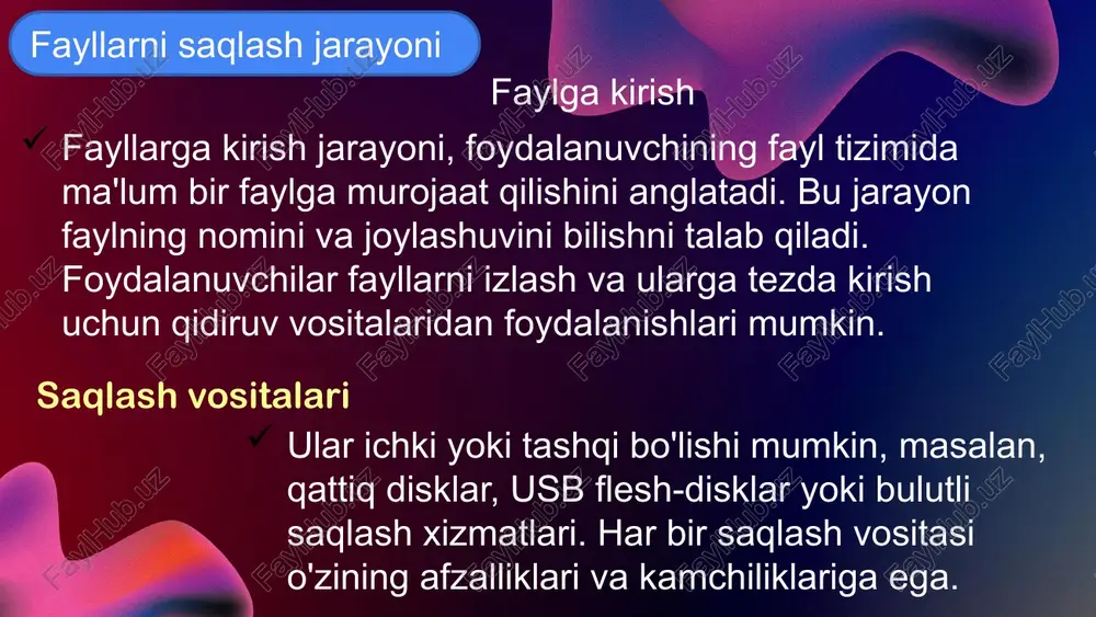 fayl tizimlari - Page 5