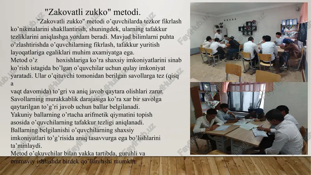 o‘rgazmali (illustrativ) materiallar bilan boyitilganligi (jadvallar, grafiklar, diagrammalar) 25 4. ma’lumotlar manbasi ko‘rsatilganligi 5 5. xulosani mavzudan kelib chiqqan tarzda berilganligi 10 6. xulosadan kelib chiqib takliflar aniq va amalga yo‘naltirilgan qilib berilganligi 20 7. slaydlar tayyorlash talabiga muvofiqligi 10 8. emi mavzusi mazmuni to‘liq yoritilganligi 10 jami ball 100 e’tiboringiz uchun rahmat. image2.png image3.png image4.png image5.png image6.png image7.png image8.png image1.jpg /docprops/thumbnail.jpeg