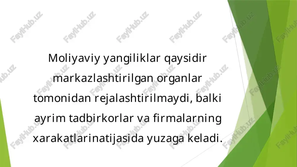moliyaviy innovatsiyalar - Page 5