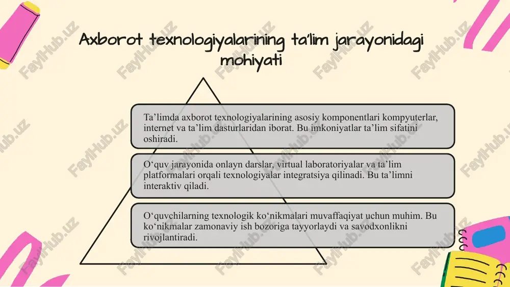 ta'limda axborot texnologiyalarini qo'llash - Page 5