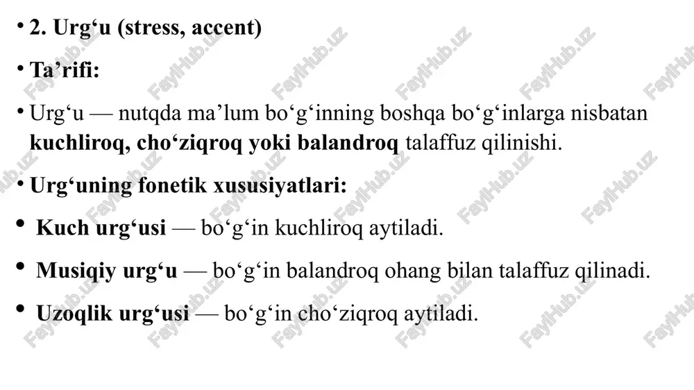 bo‘g‘in. urg‘u. intonatsiya - Page 5