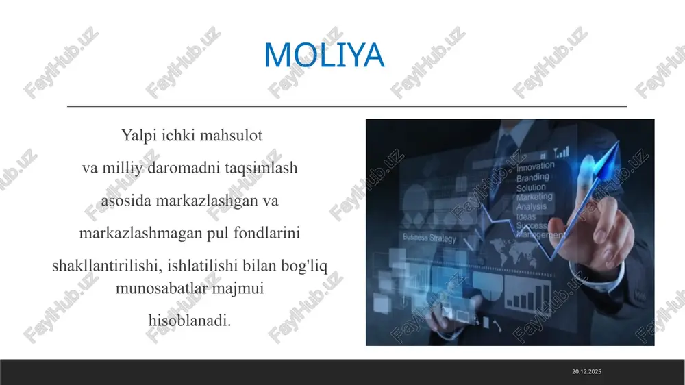 moliyaning mohiyati va funksiyalari - Page 5