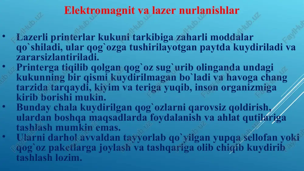 texnika xavfsizligi qoidalari - Page 5