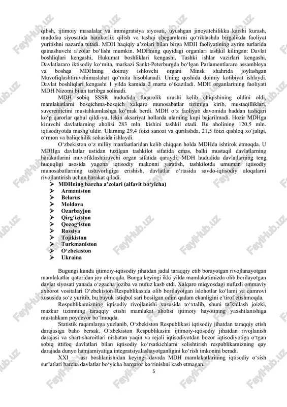 ‘zbekiston xalqaro jarayonlarga tobora faolroq kirib bormoqda, global va mintaqaviy kun tartibini shakllantirishda dadil qatnashib, o‘z salohiyatidan jahon hamjamiyatining ko‘p tomonlama tuzilmasi doirasida maqsadli foydalanishga kirishdi. ﻿shunday yondashuv tufayli o‘zbekistonning obro‘si va nufuzi ortib bormoqda”. ushbu iqtibos “political events” haftalik tahliliy jurnali bosh muharriri muhammad ismoil xonga tegishli bo‘lib, o‘zbekiston rahbarining birlashgan millatlar tashkiloti (bmt) bosh assambleyasining 75-sessiyasidagi nutqi yuzasidan aytilgan va mamlakatimizning keyingi to‘rt yil ichida jahon hamjamiyatida egallagan mavqeini ro‘yirost ko‘rsatib turibdi. ﻿hindistonlik hamkasbimizning so‘zlaridan anglashiladiki, bugun turli davlatlar rahbarlari hamda ekspertlar jamiyatining diqqat-e’tibori prezident shavkat mirziyoyevning puxta o‘ylangan tashqi siyosati, asosli tashabbuslari va izchil islohotlari tufayli bizning mamlakatimizga qaratilgan. shu davrgacha bmt bosh minbarida o‘zbekiston respublikasi birinchi prezidenti islom karimov va prezidentimiz shavkat mirziyoyevning barcha chiqishlari: 1. 1993 yilda o‘tgan bmt bosh assambleyasining 48-sessiyasi ilk bor birinchi prezidentimiz islom karimov 1993 yil nyu-yorkdagi bosh qarorgohda nutq so‘zlagandi. unda mamlakat markaziy osiyoni yadro qurolidan xoli hududga aylantirish taklifini …