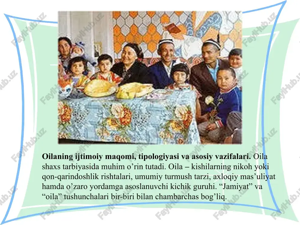oilada olib boriladigan ijtimoiy pedagogik faoliyat - Page 5
