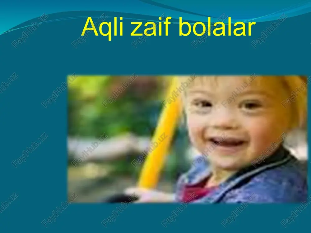 nuqsonli anomal bolalar - Page 5