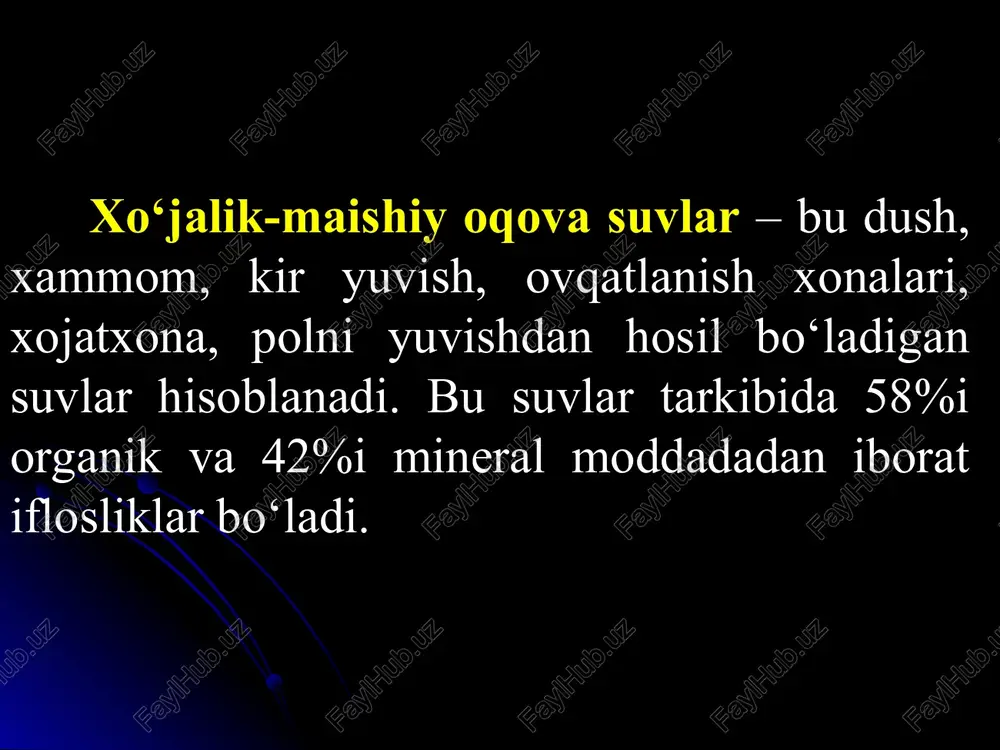 l tindirgichlar. ular to'g'ri burchakli rezervuarlar bo'lib, 2 yoki undan ortiq bir vaqtda ishlaydigan bo'limlardan iborat. suv tindirgichning bir oxiridan ikkinchi oxiriga qarab xarakatlanadi. tindirgich chuqurligi n=1,5-4 m, uzunligi 8-12 m, koridor kengligi 3-6 m. gorizontal tindirgichlar oqova suv sarfi 15000 m3/sut qo'llanadi. tindirish samaradorligi 60%. tindirgichda har bir zarracha suv oqimi bilan v tezlikda og'irlik kuchi ta'siri ostida pastga wcho'k qarab harakatlanadi. tindirgichda suvning harakat tezligi 0.01 m/s dan yuqori bo'lmagan miqdori qabul qilinadi. vertikal tindirgichlar tsilindrik yoki kvadrat shaklga, konussimon taglikka ega rezervuarlardir. vertikal tindirgichga oqova suv markaziy truba orqali beriladi. tindirgich ichiga tushgach, suv pastdan yuqoriga qarab harakatlanadi. suvning yaxshi taqsimlanish va loyqalanishni oldini olish maqsadida trubalar taqsimlovchi tarmoqli qilib ishlanadi. shunday qilib, cho'kish 0.5-0.6 m/s tezlikka ega bo'lgan cho'kuvchi oqimda sodir bo'ladi. cho'kish zonasi balandligi – 4-5 m. har bir zarracha suv bilan birga υ tezlik va og'irlik kusi ta'sirida wcho'k qarab harakatlanadi. agar wcho'k > …
