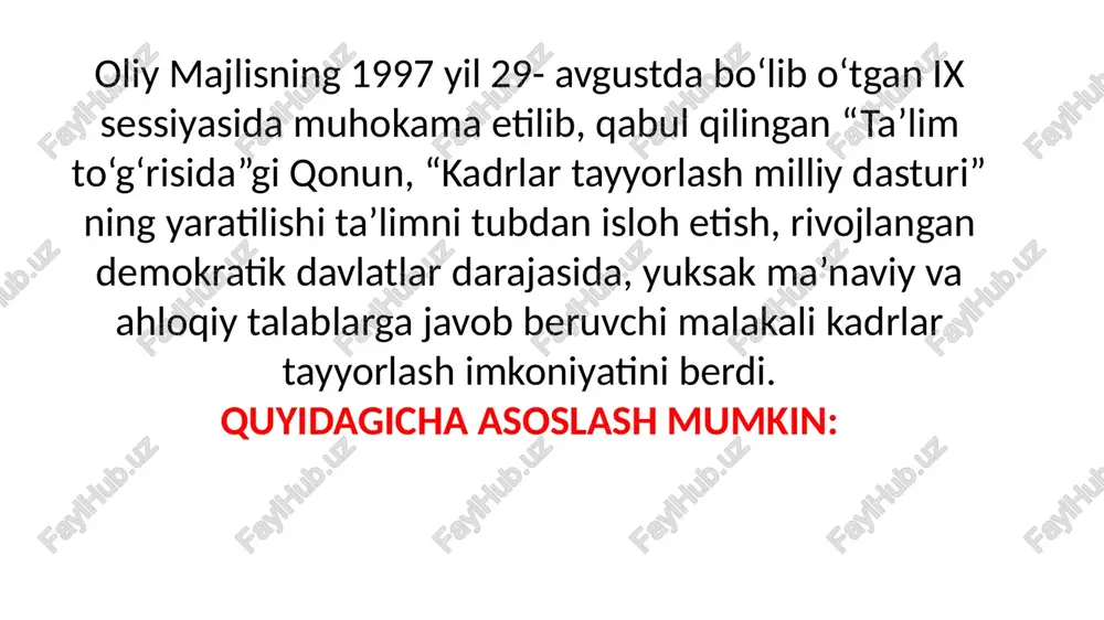 o‘zbekiston respublikasi ta’lim tizimida modernizatsiya jarayonlari - Page 5