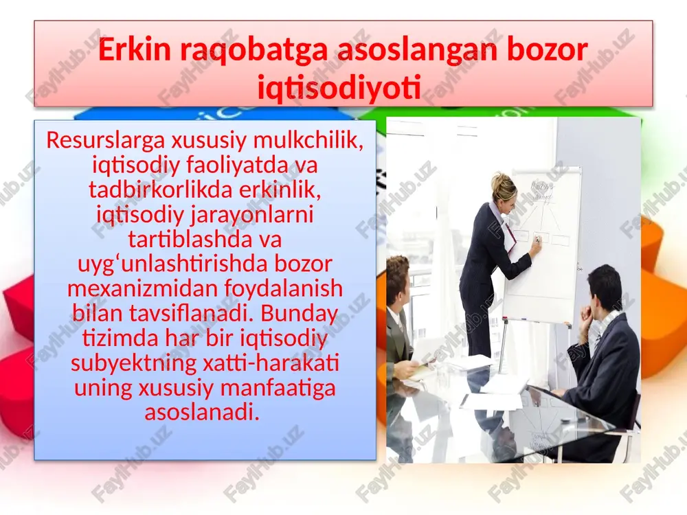 iqtisodiy tizimlar va ularning turli modellari - Page 5