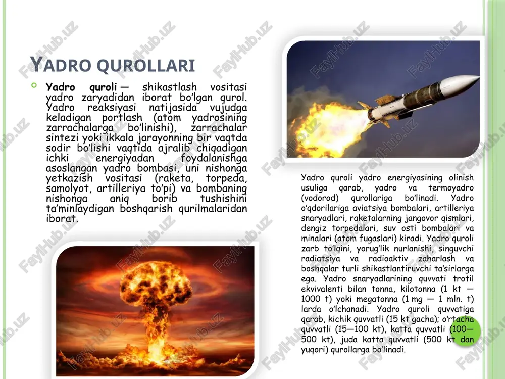 a yuzaga keladigan zaharlanishlar. turmushda sodir bo‘ladigan zaharlanish - bu tur zaharlanish kishilarning kundalik hayotda ishlatiladigan kimyoviy va boshqa moddalarni noto‘g‘ri qo‘llanishi, dori moddalar va ximikatlarni noto‘g‘ri saqlash kabi ehtiyotsizliklar oqibatida sodir bo‘ladigan zaharlanishlar nazarda tutiladi. tibbiy zaharlanish - davolash muassasalarida shifokor yoki hamshira xatosi oqibatida dori moddalar dozasini oshirilishi va kasal organizmga noto‘g‘ri yuborilishi oqibatida sodir bo‘ladigan zaharlanishlar. peroral - ya'ni og‘iz bo‘shlig‘i orqali zaharlanish, bu guruhga ovqat mahsulotlaridan zaharlanish ham kiradi. ingalyasion - nafas yo‘li orqali zaharlanish, ko‘proq sanoatda turmushda havo yo‘li orqali organizmga zaharli gaz, chang holidagi moddalarni kirishi tushuniladi. perkutan - zahar moddalarni yo‘g‘on ichak orqali organizmga kirishi tushuniladi. in'eksion - ya'ni parenteral, ukol, ilon yoki boshqa zaharli xashoratlar (chayon, qora qurt kabi) chaqishidan zaharlanish turlari kiradi. bo‘shliqlar orqali - to‘g‘ri ichak, qin yoki quloq bo‘shliqlari orqali zaharlanish turlari kiradi. image2.png image3.jpeg image4.png image5.jpeg image6.jpeg image7.jpeg image8.jpeg image9.png image10.png image11.png image12.jpeg image13.png image14.jpeg image15.jpeg /docprops/thumbnail.jpeg