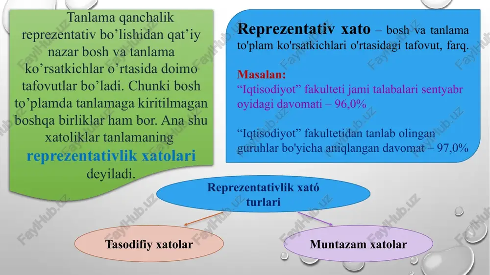 n, davlat statistika qo'mitasining tegishli tarkibiy bo'linmalari tomonidan so'rovnomalardagi iqtisodiy vaziyatni baholovchi “yaxshilanish” yoki “yomonlashish" ko'rsatkichlari asosida hisoblangan tuzatuvchi koeffitsientlar ham qo'llanilishi mumkin. kichik korxonalar va mikrofirmalar choraklik kuzatuvining natijalari, iqtisodiyot tarmoqlari bo'yicha ishlab chiqarish hajmlari to'g'risidagi ma'lumotlarni shakllantirishda foydalaniladi hamda har chorakda bandlik, investitsion faollik va boshqa makroiqtisodiy ko'rsatkichlarni hisoblash uchun qo'llaniladi. e’ t i b o r i n g i z u c h u n r a x m a t ! image2.png image3.png image4.png image5.png image6.png image10.png image11.png image7.png image13.png image8.png image9.png image12.png image14.png image15.jpeg image1.png /docprops/thumbnail.jpeg
