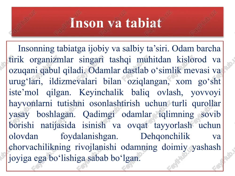 oʻtilgan mavzuni mustahkamlash uchun testlar - Page 5