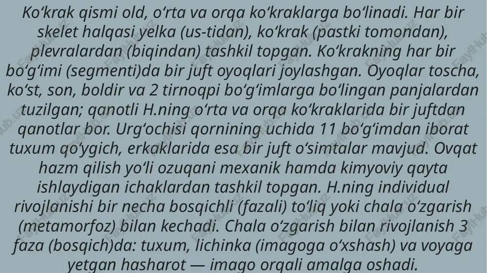 hashorotlar (insecta) - Page 5