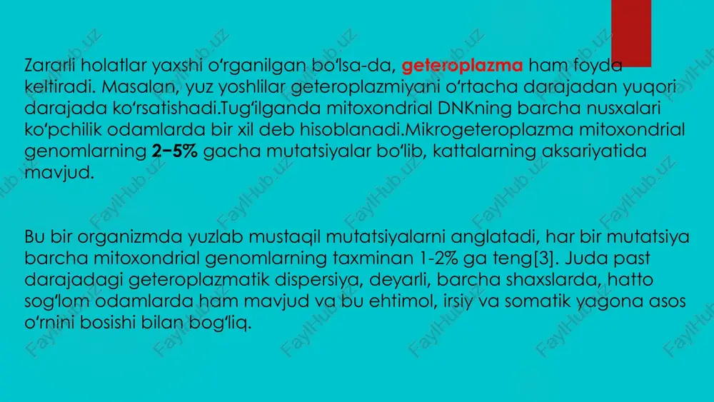 energiya almashinuvi boshqarilishi.mitaxondrial kasalliklar - Page 5