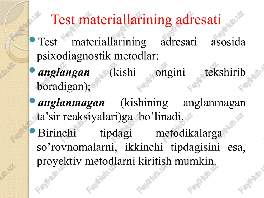 test tuzishning asosiy bosqichlari - Page 5
