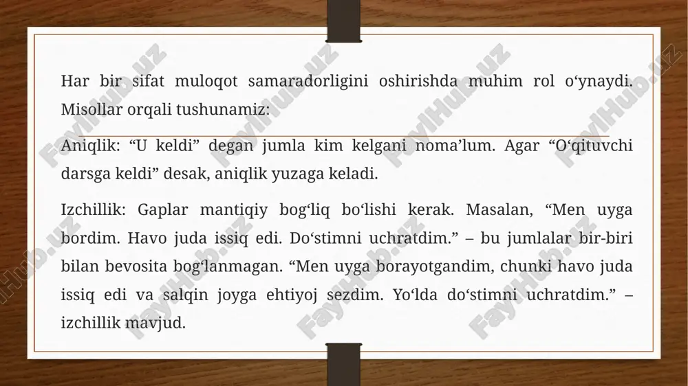 nutqning aloqaviy sifatlari - Page 5