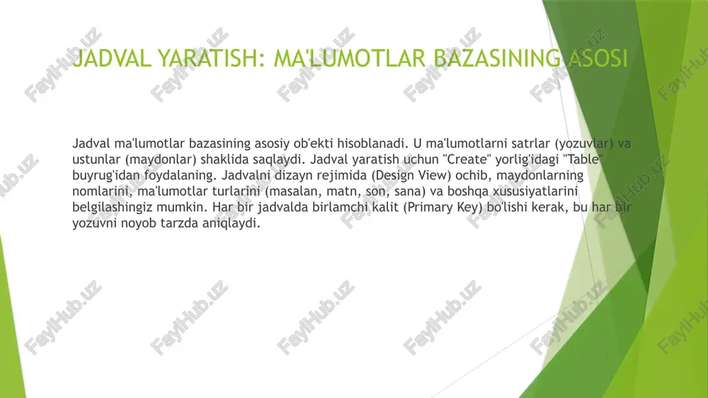 microsoft access dasturi - Page 5