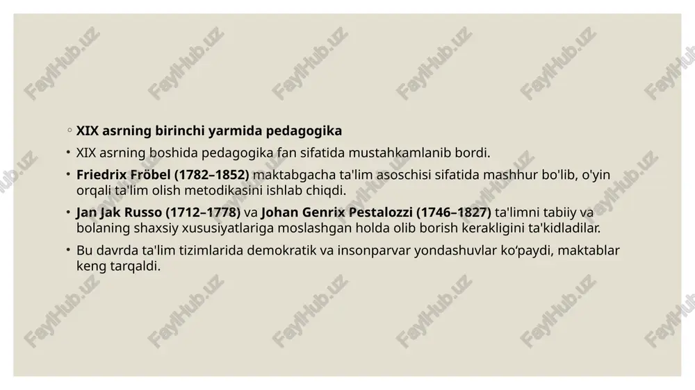 jahon pedagogikasi tarixi - Page 5