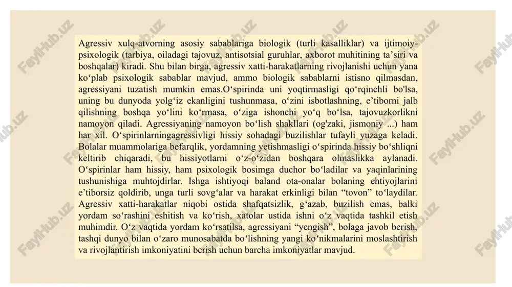 ni baholash" testi (manba: fetiskin n.p., kozlov v.v., manuilov g.m. shaxs va kichik guruhlar rivojlanishining ijtimoiy-psixologik diagnostikasi) konfliktdagi konstruktiv xatti-harakatlarning o'zini o'zi baholashini aniqlashga qaratilgan. ochiq fikr raqibga ijobiy munosabat ratsional fikrlash hamkorlik tolerantlik image1.jpeg image2.jpeg image3.png image4.png image5.png image6.png image7.png image8.png image9.png image10.png image11.png image12.png image13.png image14.png image15.jpeg /docprops/thumbnail.jpeg