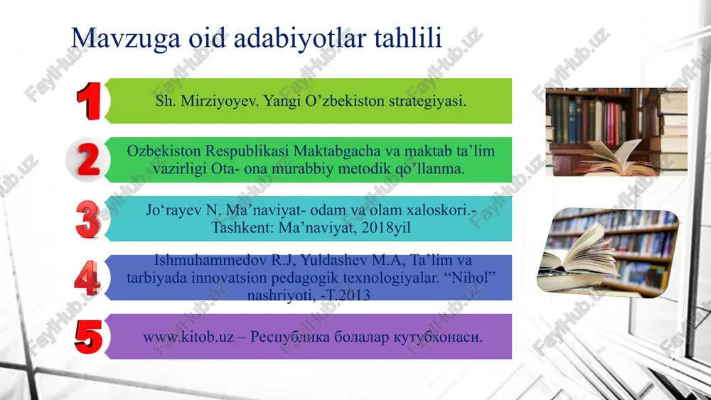 "maktab dao‘smir yoshdagio‘quvchilar bilan ishlash samaradorligini oshirish" - Page 5