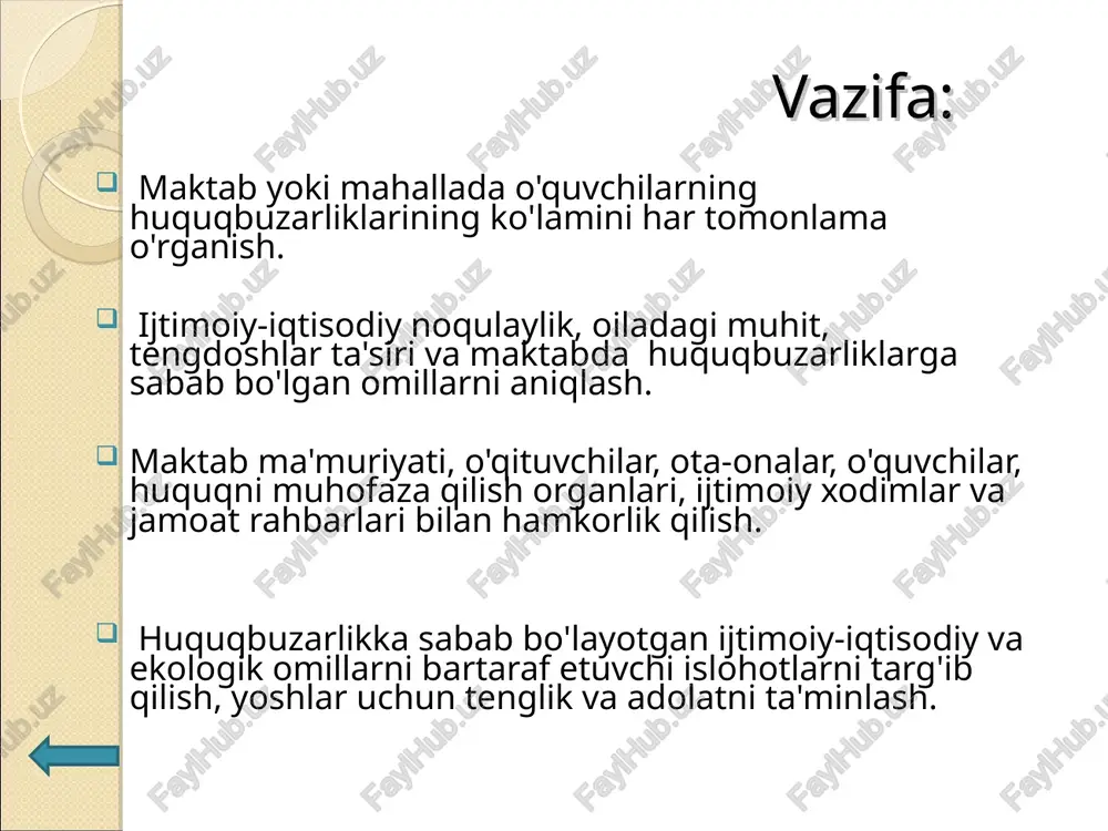 atish uchun hamkorlik qilish. xulosa xulosa qilib aytganda, pedagog va adib abdulla avloniyning “tarbiya biz uchun yo hayot - yo mamot, yo najot - yo halokat, yo saodat - yo falokat masalasidir” ibratli so`ziga tayanib faoliyat olib borsak, farzandlarimiz komil inson bo`lib yetishadi.