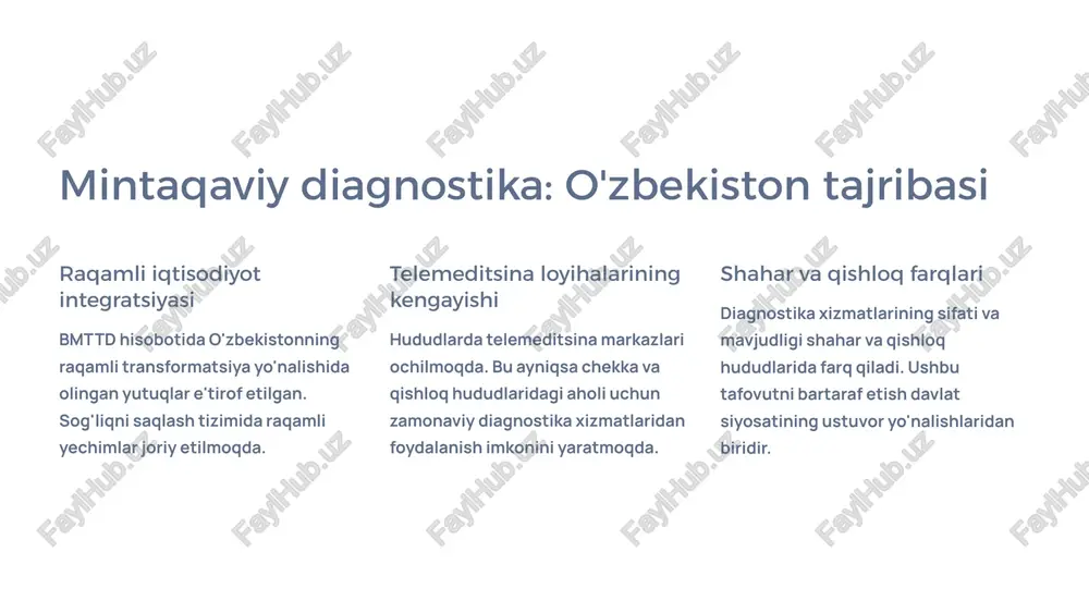 mintaqaviy tibbiy diagnostika - Page 5