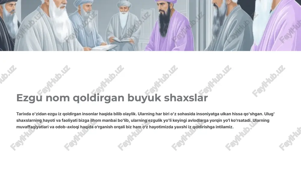 yashamoq — o'zidan yaxshi nom qoldirmoq - Page 5