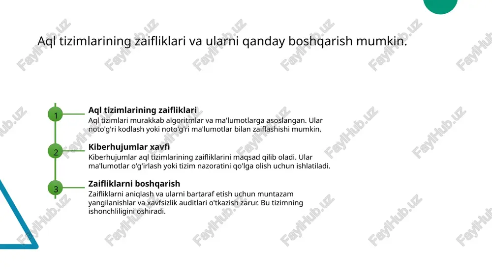 intelektual tizimlarga nisbatan xavf va taxdidlar - Page 5