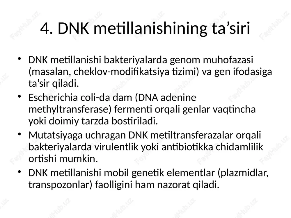epigenetik modifikatorlarning mikroorganizmlar o‘sishiga ta’siri - Page 5