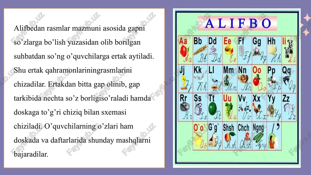 savodga o`rgatishning alifbe tartibi - Page 5