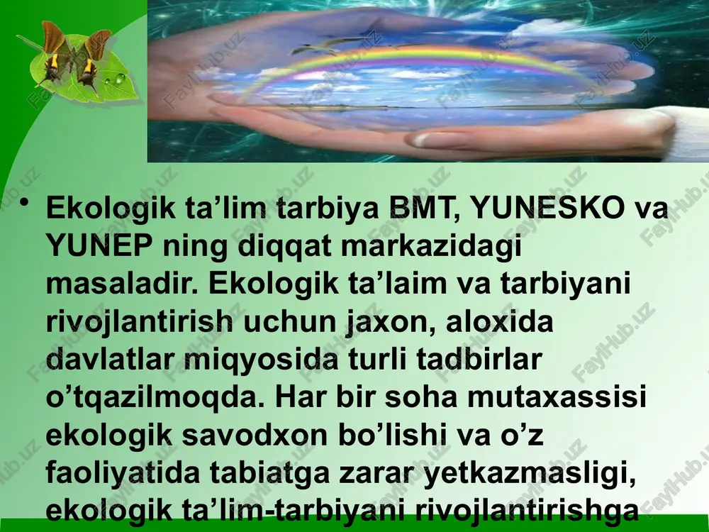 ekologik ta'lim berish davlat standartlari - Page 5