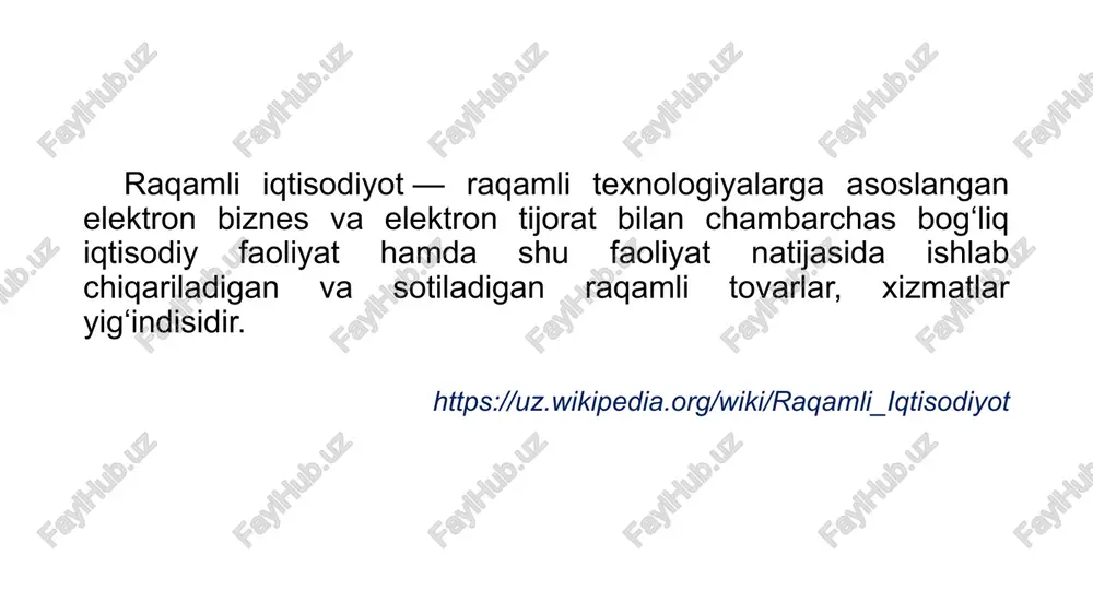 oyihalar tashkil etish. jamoaviy loyihalar orqali axborot almashinuvi va hamkorlik ko'nikmalarini rivojlantirish. interfaol metodlar: axborot texnologiyalar va raqamli vositalardan foydalangan holda o'yinli, interaktiv, muammoli ta'lim texnologiyalarini qo'llash. onlayn-munozaralar, viktorinalar, viktirinalar, onlayn-loyihalar tashkil etish. media-savodxonlik: turli media-mazmunlarni tahlil qilish, ularning ishonchliligini baholash ko'nikmalarini shakllantirish. media-manbalardan axborotlarni to'g'ri qayta ishlash va ularga tanqidiy yondashish malakalarini rivojlantirish. fikr-mulohazalar mentimeter.com e’tiboringiz uchun rahmat! image3.png image4.png image2.jpg image5.png image6.png image7.png image8.png image9.png image10.png image11.png image12.png image13.png image14.png image15.png image16.png image17.png image18.png image19.png image20.png image21.png image22.png image23.png image24.png image25.png image26.png image27.png image28.png image29.png image30.png image31.png image32.png image33.png image34.png image35.png image36.png image37.png image38.png image39.png image40.png image41.png image42.png image43.png /docprops/thumbnail.jpeg