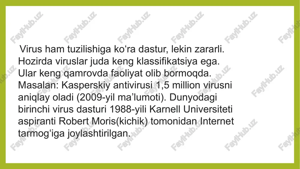 kompyuter viruslari va antiviru - Page 5