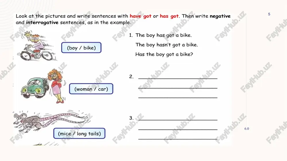 - tags: have, have got, negative, question - Page 5