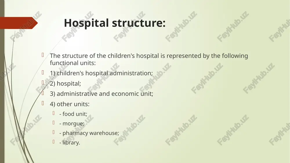 ive and economic unit with auxiliary services: gynecological department (up to 22 weeks of pregnancy): clinical diagnostic laboratory; functional diagnostics room; physiotherapy room filter room n name* 1. thermometers 2. mobile medical lamp 3. bactericidal irradiator (lamp) 4. containers for primary sterilization (disinfection containers) from 1 to 5 liters observation n name* 1. medical scales 2. height meter 3. gynecological chair with a lighting lamp 4. a set of instruments for examining the birth canal 5. pelvic meter 6. obstetric stethoscope 7. small-sized doppler analyzer of cardiovascular activity of mother and fetus 8. blood pressure monitor 9. stethoscope 10. anesthesia and respiratory apparatus 11. mobile medical lamp 12. bactericidal irradiator (lamp) 13. personal computer with necessary software and printer 14. emergency delivery kit 15. women's first aid kit 16. wheelchair for transporting patients 17. table for resuscitation of newborns 18. primary resuscitation kit for newborns 19. blood type test tablet …
